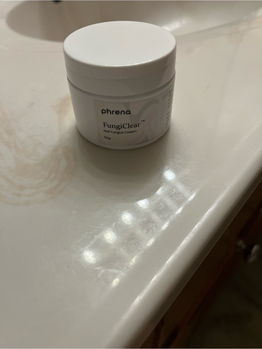 Phrena FungiClear Nail Fungus Cream – White